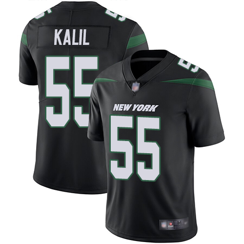 New York Jets Limited Black Men Ryan Kalil Alternate Jersey NFL Football #55 Vapor Untouchable